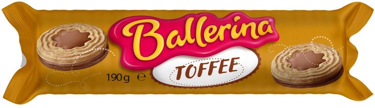 Kantolan Ballerina toffee täytekeksi 190g