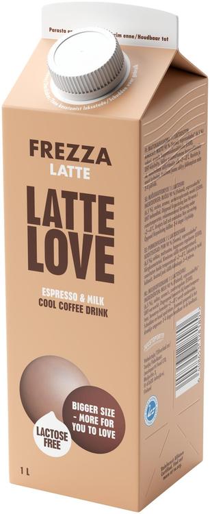 Frezza Latte Love 1 l maitokahvijuoma laktoositon