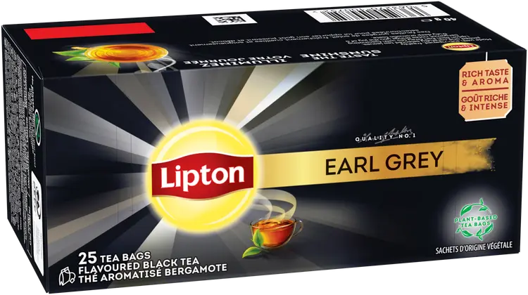 Lipton 25ps Rich Earl Grey musta tee