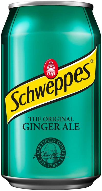 Schweppes Ginger Ale virvoitusjuoma tölkki 0,33 L