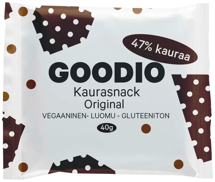 Goodio 40g Luomu Oat Bites Snack Bar