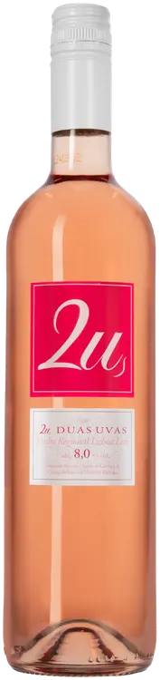 2U Duas Uvas Vinho Regional Lisboa Leve roseviini 8,0 til-% 75cl plo