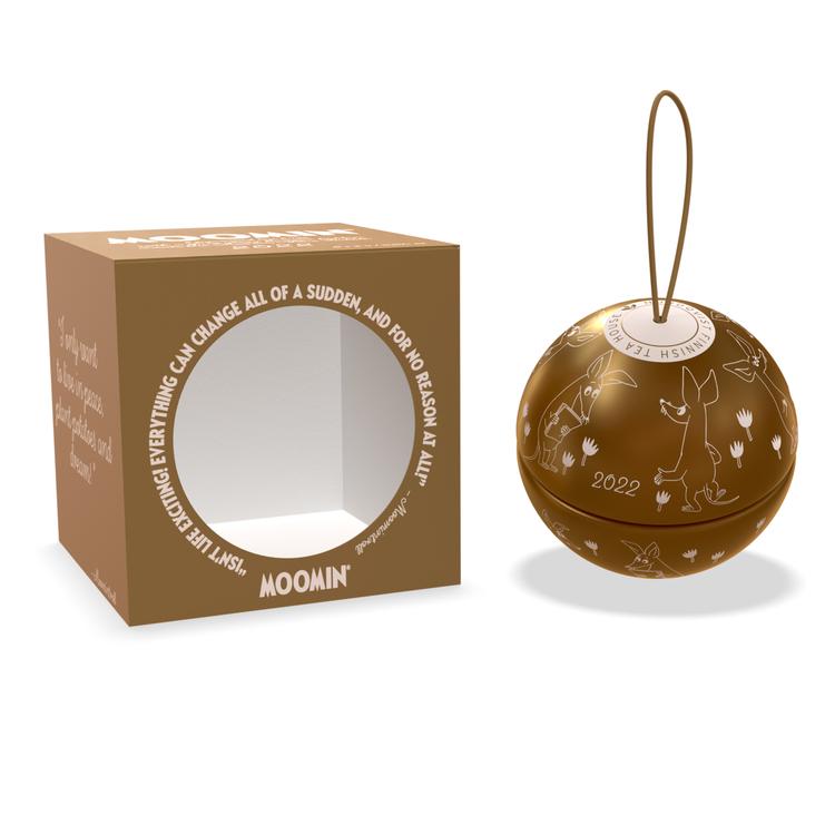 Nordqvist Muumi-tee Joulupallo kulta 8 x 2 g