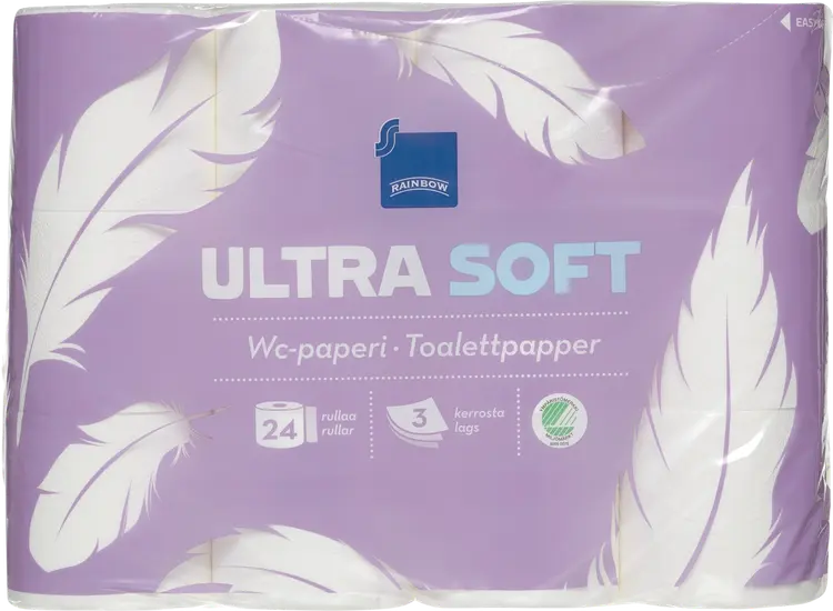 Rainbow Ultra Soft wc paperi 24 RL