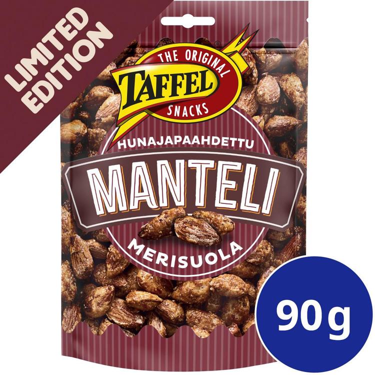 Taffel Manteli hunajapaahdettu merisuolattu manteli 90g