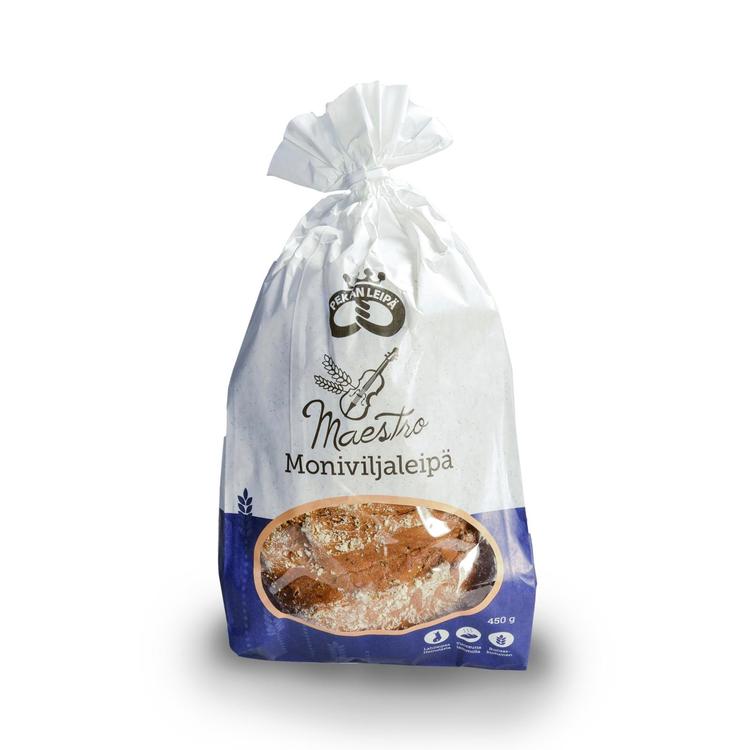 Pekan Leipä Maestro Monivilja paperipss. 450g