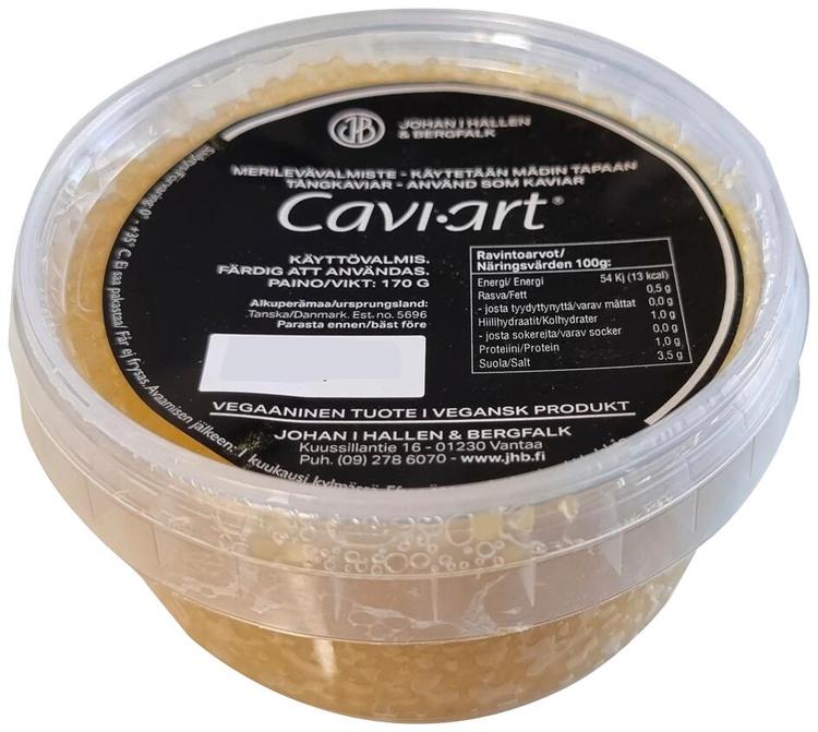 Cavi-art merilevävalmiste,keltainen 170g.Vegaaninen tuote.