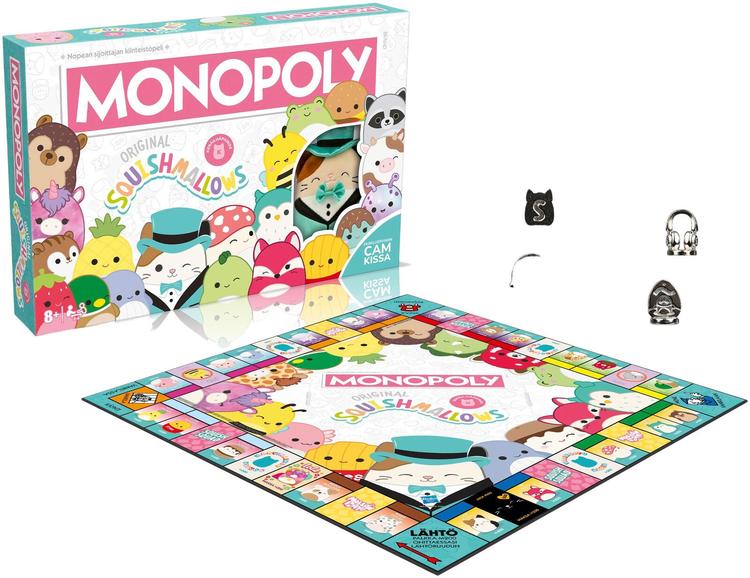 Monopoly Squishmallows peli