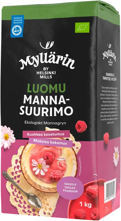 Myllärin Luomu Mannasuurimo 1 kg