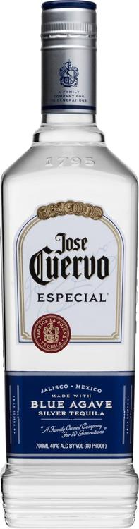 Jose Cuervo Especial Silver Tequila 38%vol 700ml