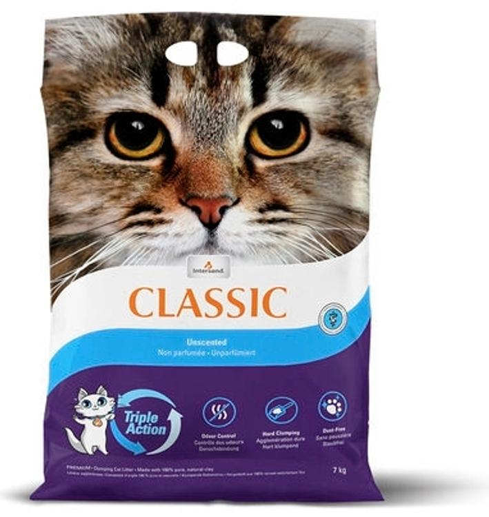 Extreme Classic paakkuuntuva kissanhiekka hajustamaton 7 kg