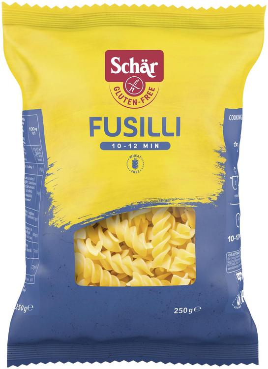 Schär pasta Fusilli, gluteenivaba 250g