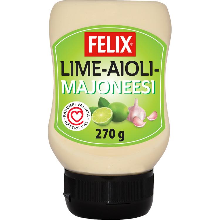 Felix vegaaninen lime-aiolimajoneesi 270g