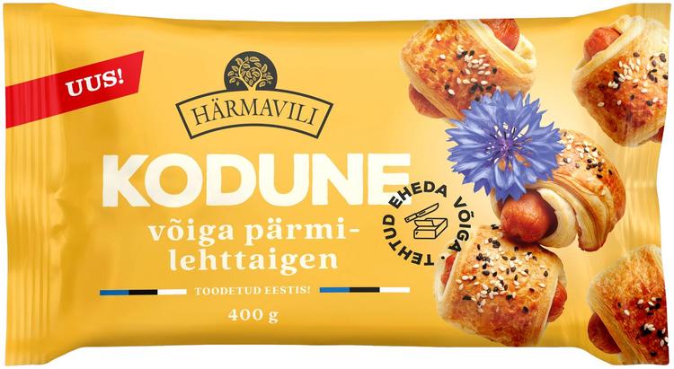 HÄRMAVILI Kodune pärmi-lehttaigen võiga 400g