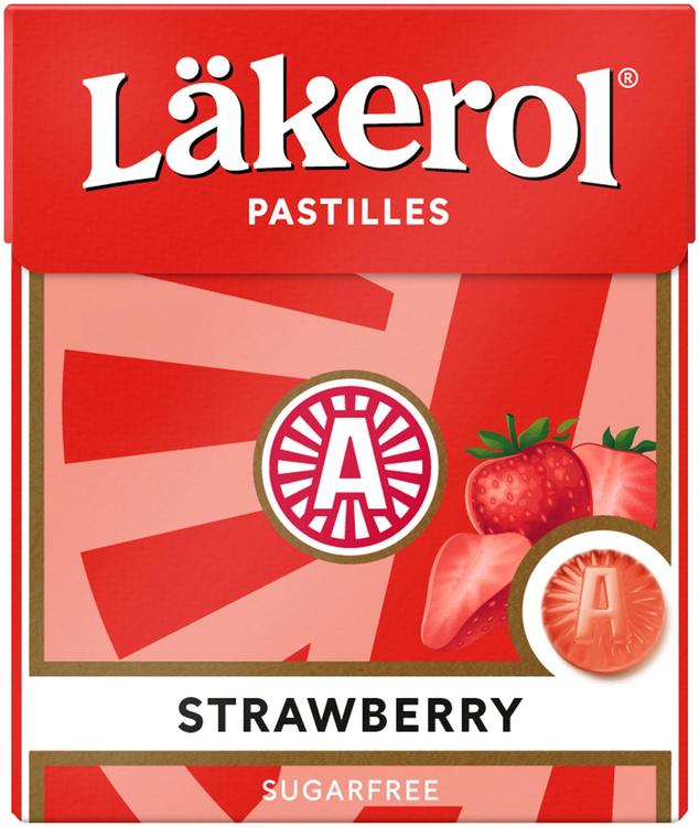 Läkerol Classic Strawberry pastilli 25g