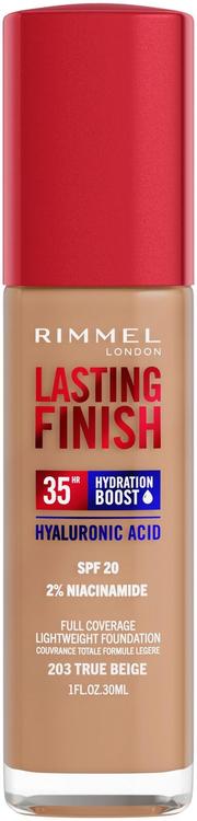 Rimmel Lasting Finish 35H Foundation meikkivoide 30ml, 203 True Beige