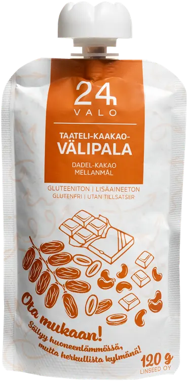 VALO24h Taateli-kaakao -välipala 120 g