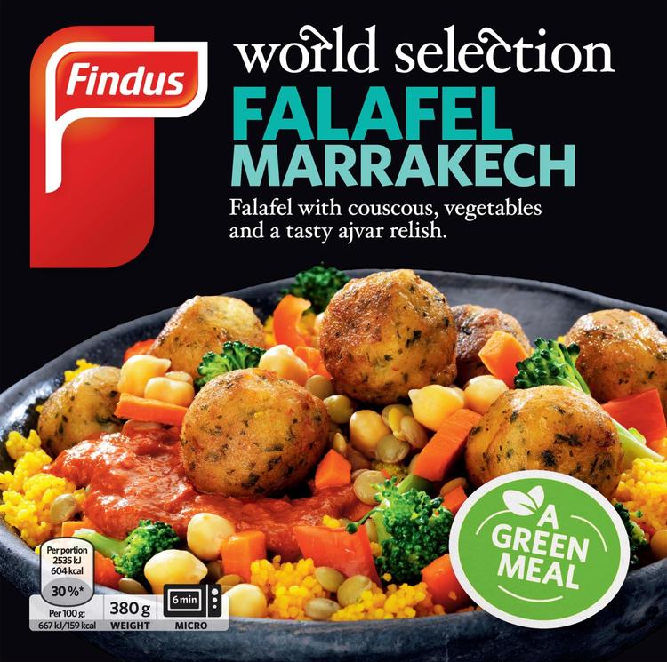 Findus World Selection Falafel Marrakech 380g, pakaste