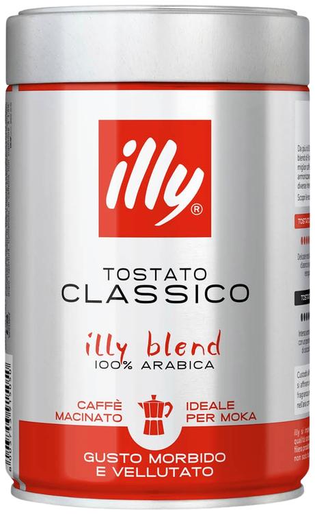 illy Classico keskipaahto jauhettu espressokahvi 250g