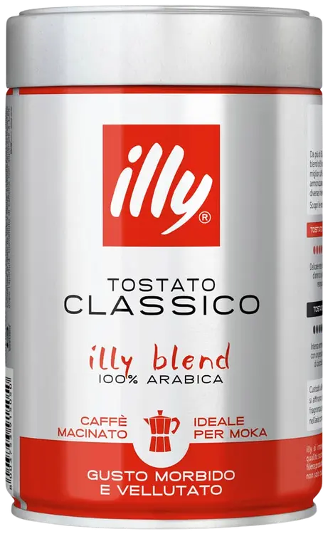 illy Classico keskipaahto jauhettu espressokahvi 250g