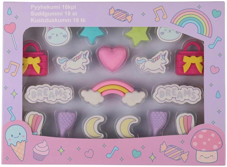 Pyyhekumit Dreams 18 kpl
