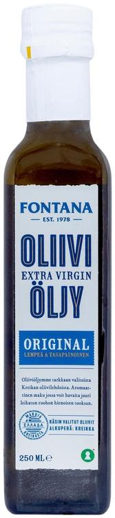Fontana Extra Virgin Oliiviöljy 250ml Original