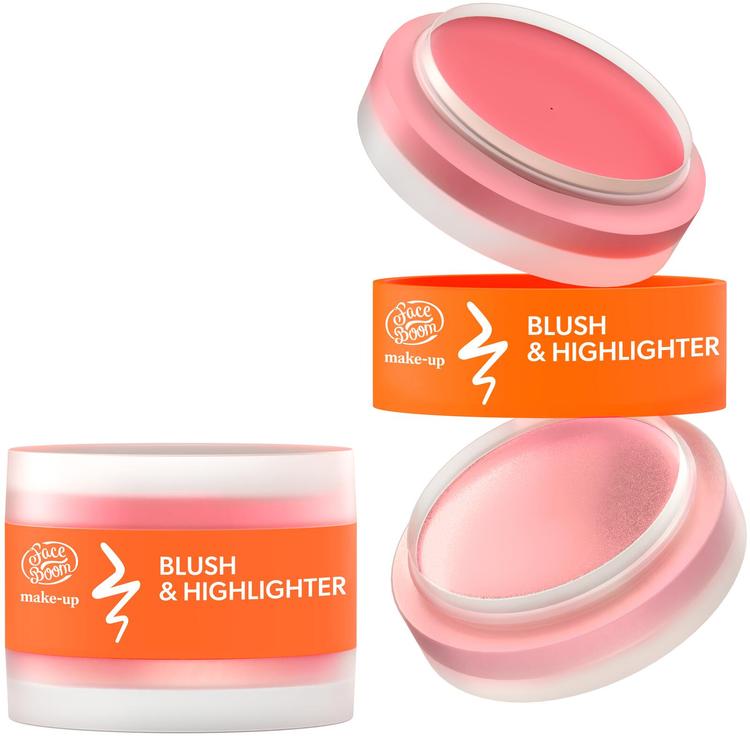 Faceboom poskipuna&highlighter 02 Pink