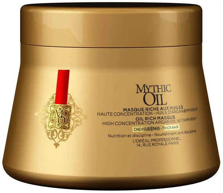L'Oréal Professionnel Mythic Oil naamio 200 ml, paksut hiukset