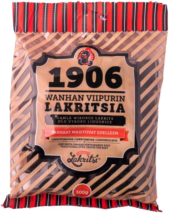 Kouvolan Lakritsi Vanhan Viipurin Lakritsi 300g