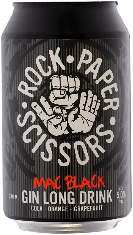 RPS Mac Black Gin Long Drink 5,0%