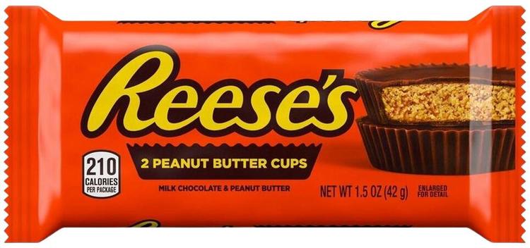 Reese's Peanut Butter Cups maapähkinävoisuklaa 42g 2 palaa