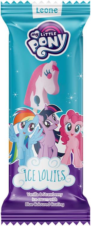 Leone Pony vanilja-mansikkajäätelöpuikko 70ml/42g