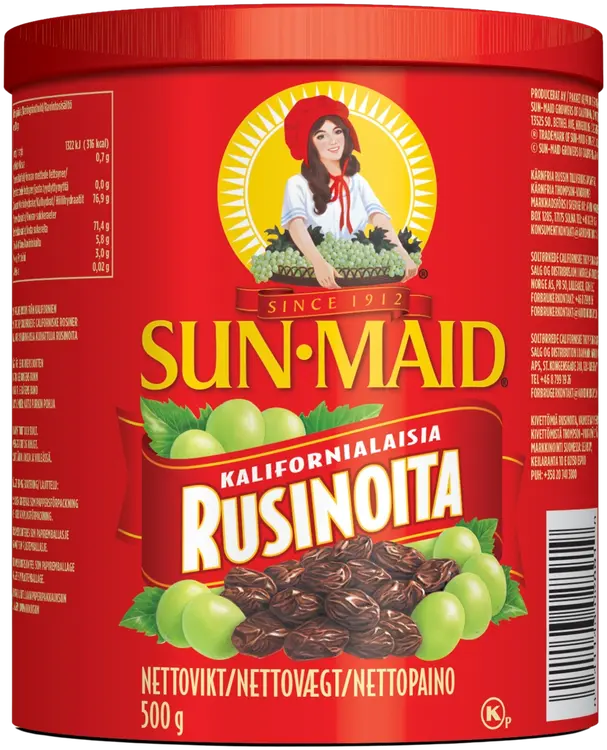 500g Sun-Maid Kalifornialainen rusina