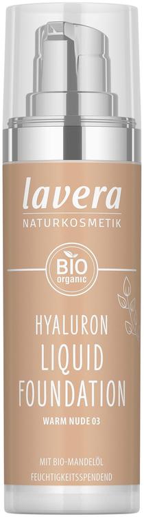 lavera Hyaluron Liquid Foundation -Warm Nude 03- 30 ml