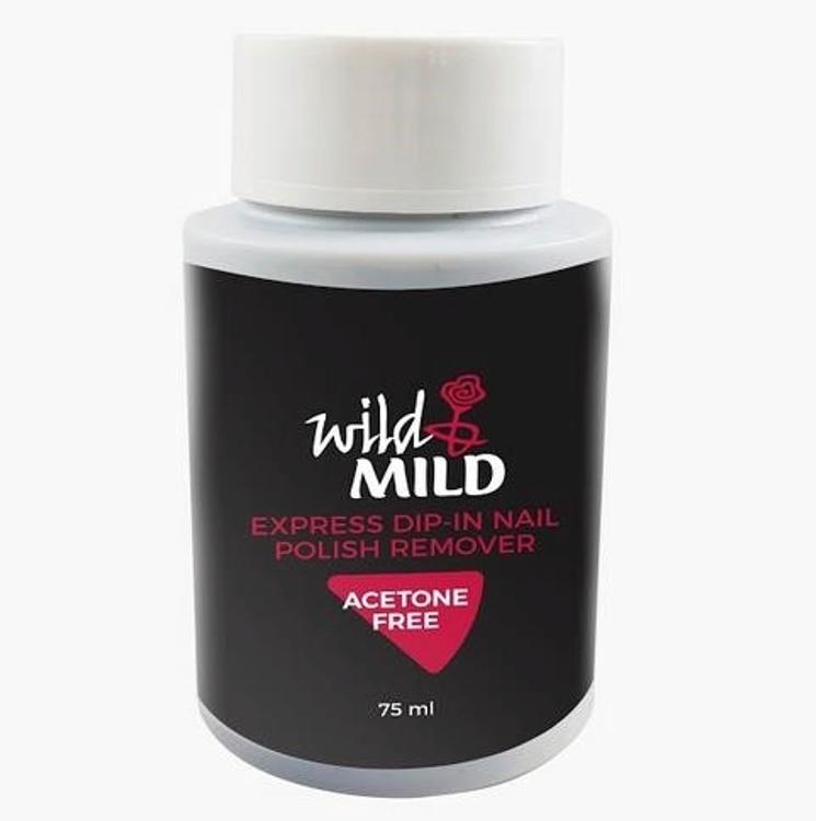 Wild&Mild Nail Polish Remover acetone free 75ml - dip-in