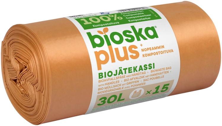 Sanka-BioskaPlus 30L biojätekassi