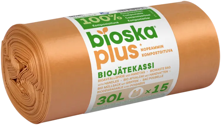 Sanka-BioskaPlus 30L biojätekassi