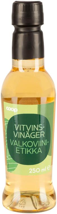 Coop valkoviinietikka 250 ml