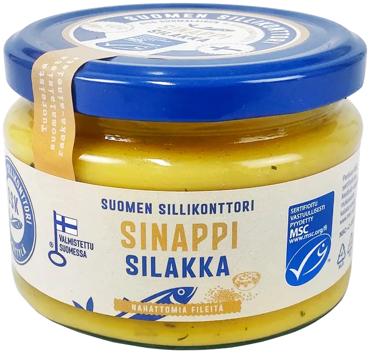 Suomen Sillikonttori Sinappisilakka 280g MSC
