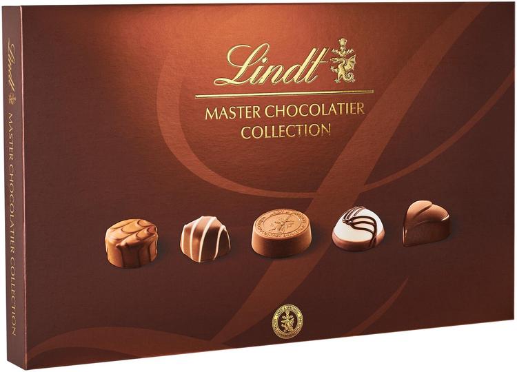 Lindt Master Chocolatier Collection suklaakonvehdit valikoima 184g