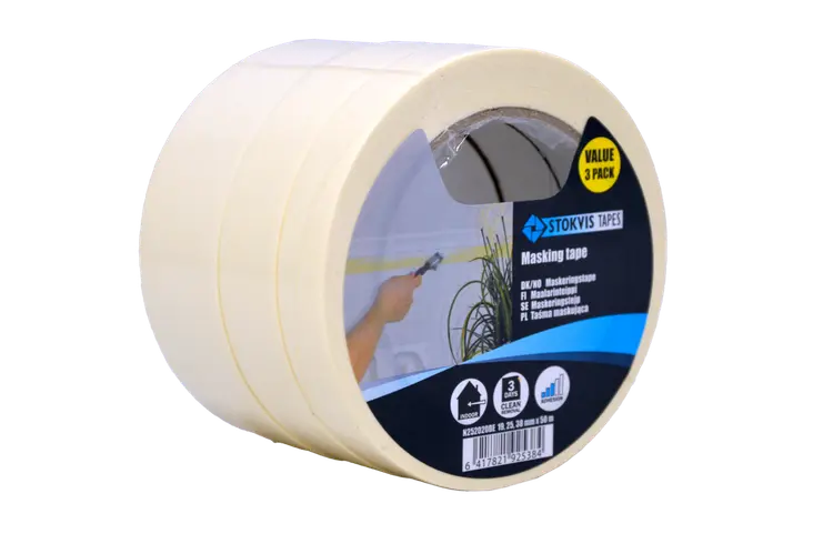 Stokvis Tapes Basic maalarinteippi 3-pack