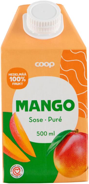 Coop mangopüree 500 ml