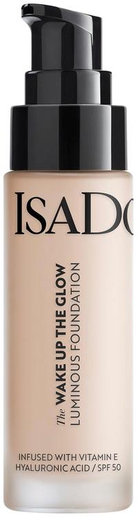 IsaDora Wake Up the Glow Foundation 1C SPF 50 meikkivoide 30 ml