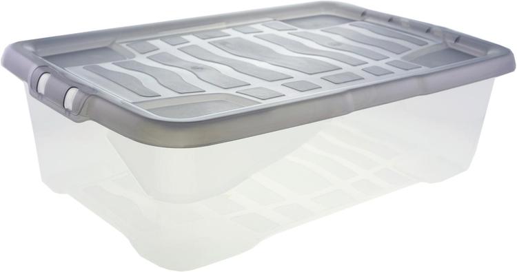 Strata sängynaluslaatikko 30l kannella