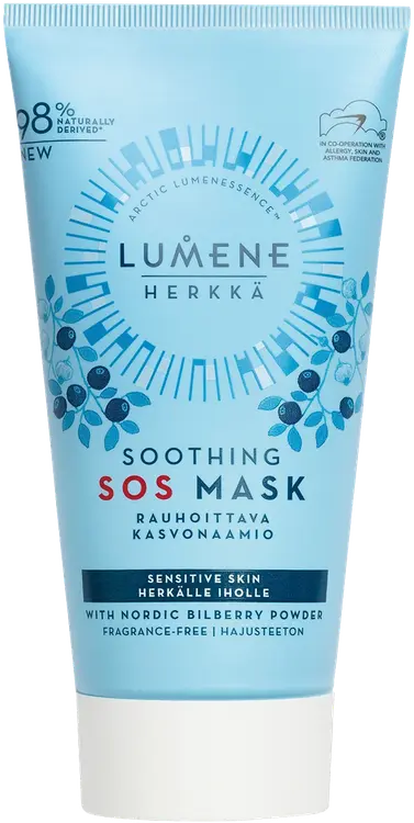 Lumene HERKKÄ Rauhoittava kasvonaamio 75ml