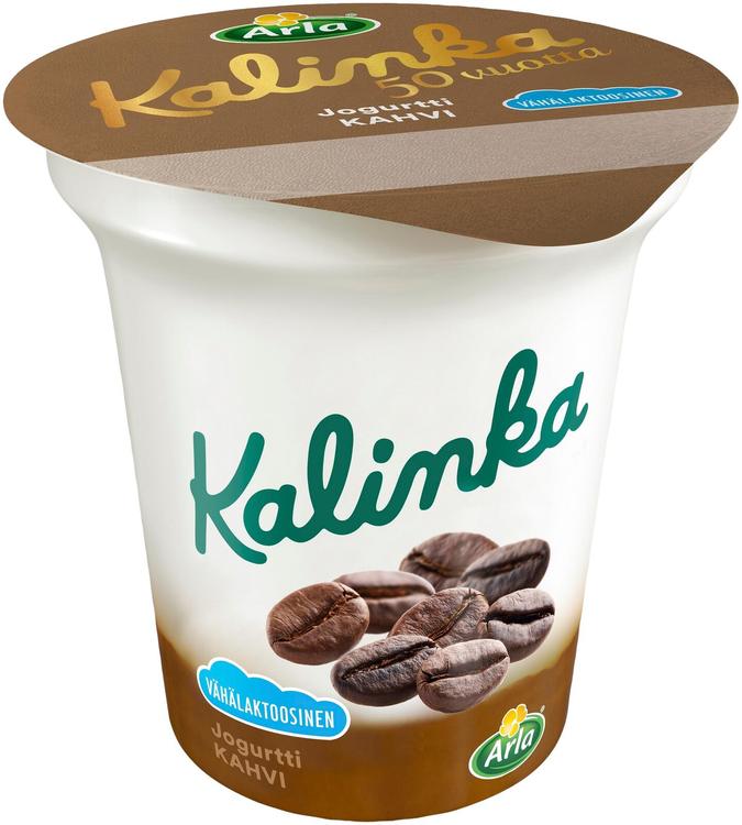 Arla Kalinka Kahvikerrosjogurtti 150 g vähälaktoosinen.