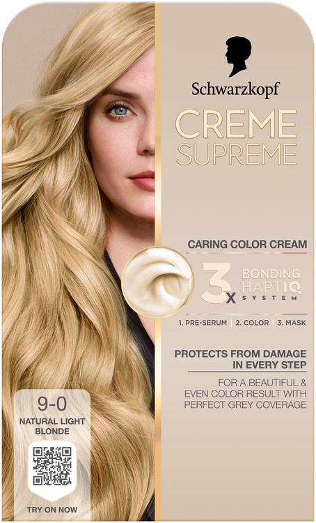 Juuksevärv Creme Supreme 9-0 Natural Light Blonde
