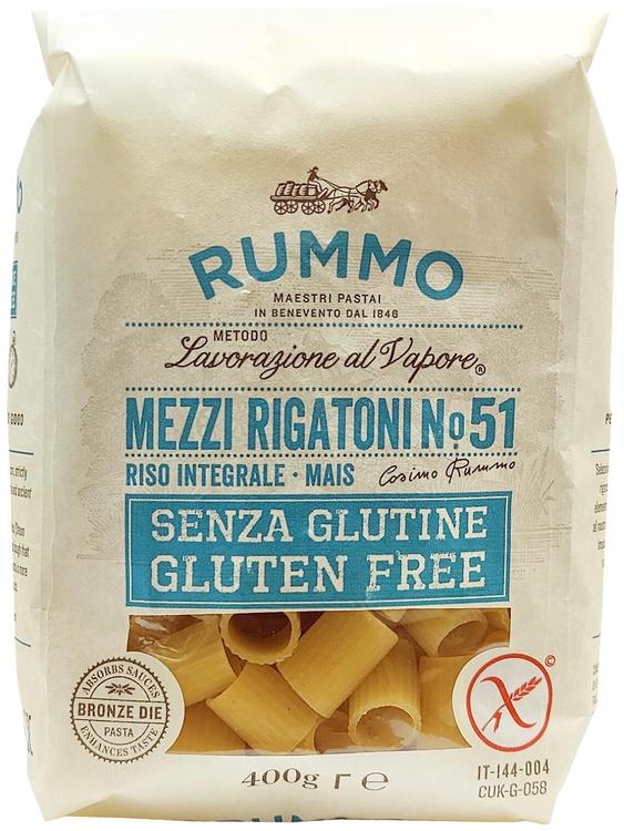 Rummo Mezzi gluteenivaba pasta rigatoni nr 51 400 g