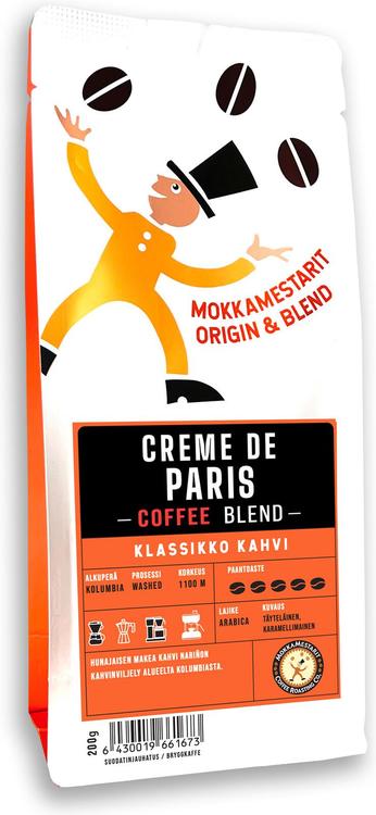 Mokkamestarit 200g Creme de Paris kahvi