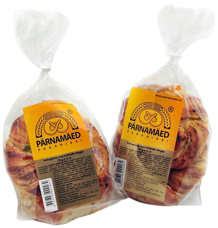 Pärnamäed Kohupiima-marmelaadi rõngas 2x75 g